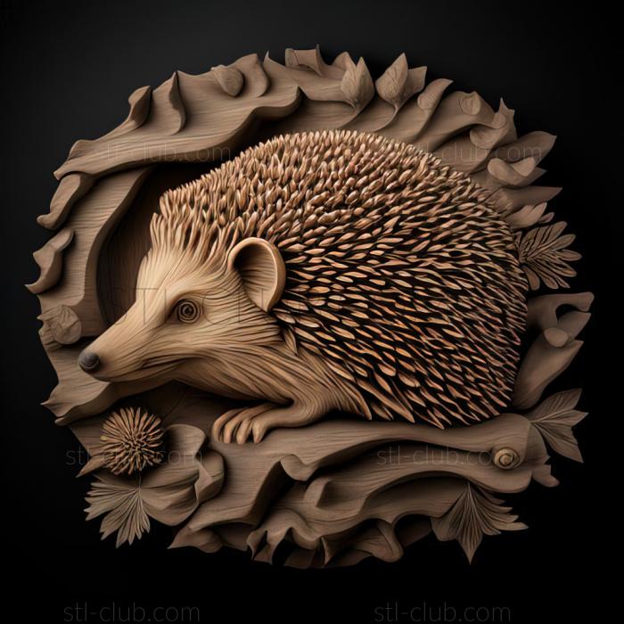 3D model st hedgehog (STL)